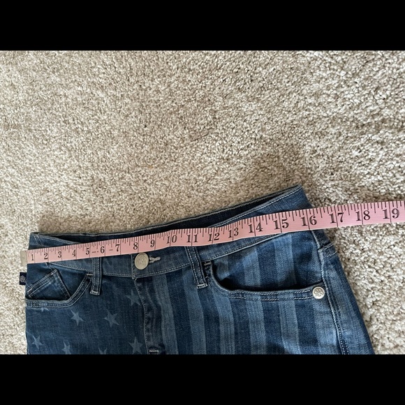 Rock & Republic Lolita USA Flag Shorts Size 10 - Picture 9 of 9